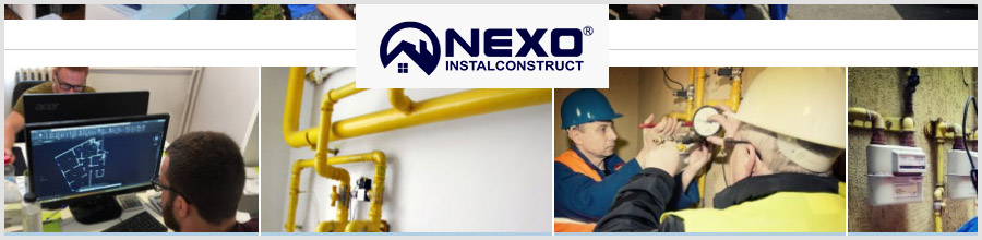 Nexo InstalConstruct Bucuresti - Instalatii gaze, termice si sanitare Logo