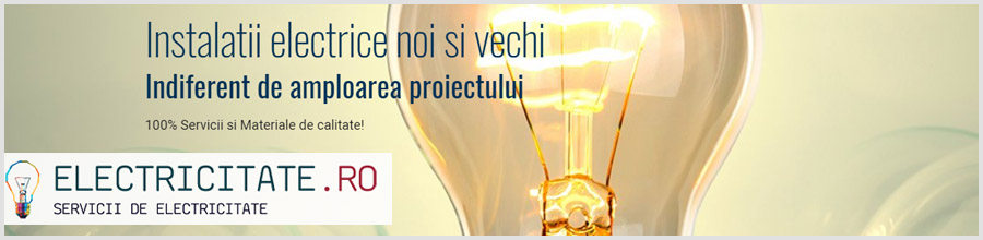 Electricitate.ro - Servicii de instalatii electrice Bucuresti Logo