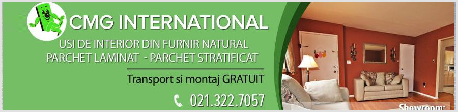CMG International Consult - Parchet laminat, parchet stratificat si usi de interior Bucuresti Logo