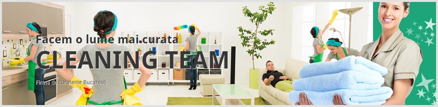 Cleaning Team Firma de curatenie din Bucuresti Logo