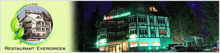 Evergreen, Restaurant - Predeal Logo
