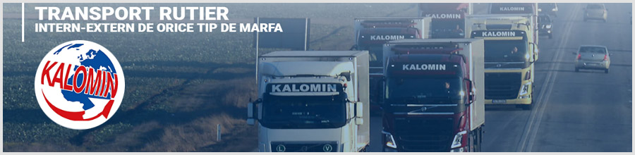 Kalomin Impex - Transport rutier intern si international, Baicoi / Prahova Logo