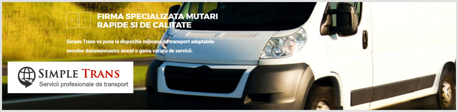 Simple Trans - Mutari mobila si transport marfa, Bucuresti Logo