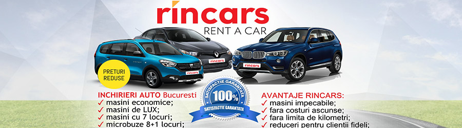 RINCARS, Inchirieri Auto, Bucuresti Logo