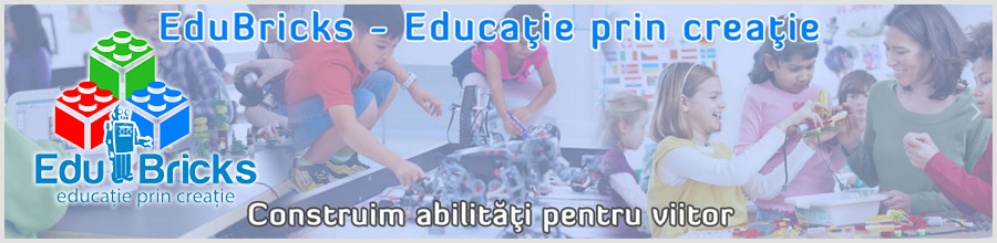 EduBricks Cursuri robotica, constructii cu piese LEGO Bucuresti Logo