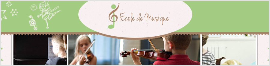 Ecole de Musique Bucuresti - Cursuri de muzica, pictura, dans Logo