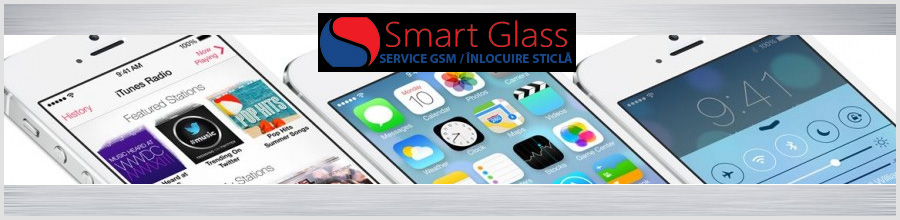 Smart Glass GSM Service specializat GSM - inlocuire sticla/display Bucuresti Logo
