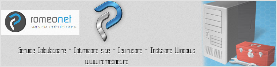 Romeo Net reparatii calculatoare Bucuresti Logo