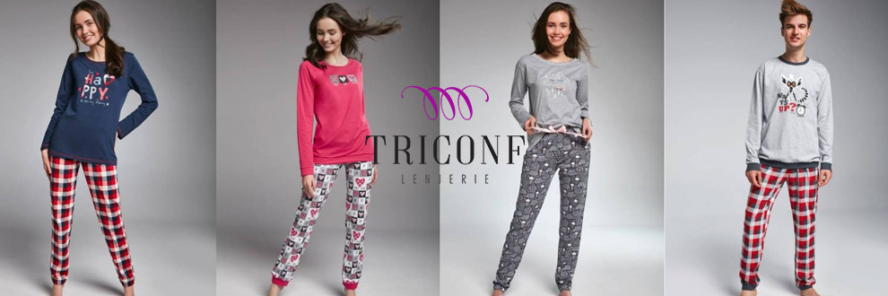 Triconf - Lenjerie intima pentru toata familia Logo