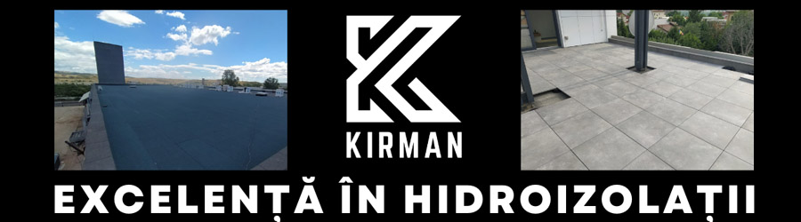 Kirman Construct - Hidroizolatii cu membrane bituminoase, sintetice sau lichide, Bucuresti Logo