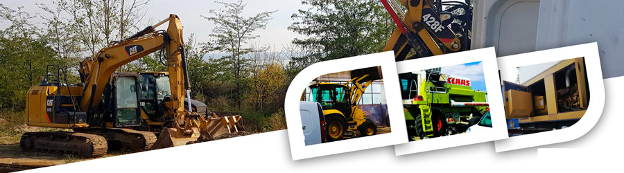 Earth Equipment - Inchiriere si reparatii utilaje echipate cu motoare Caterpillar, Bucuresti Logo