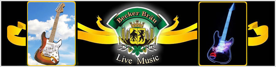BECKER BRAU LIVE MUSIC Logo