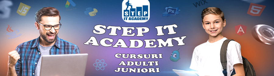 Step IT - Cursuri IT pentru adulti si copii, Bucuresti Logo