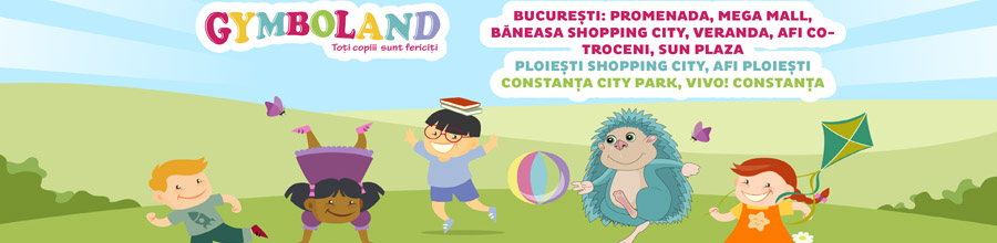Gymboland - Petreceri pentru copii, Bucuresti Logo
