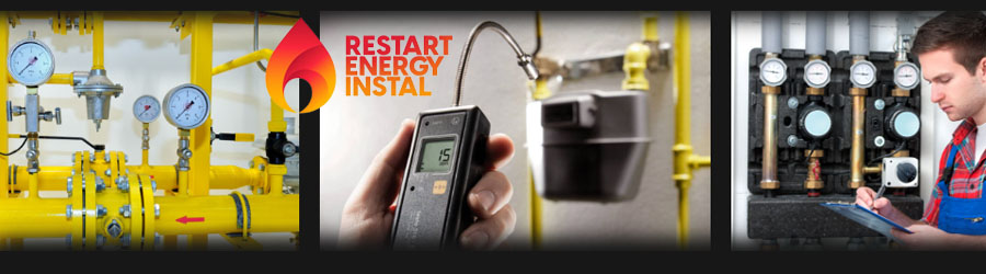 Restart Energy Instal - Instalatii gaze Bucuresti Logo