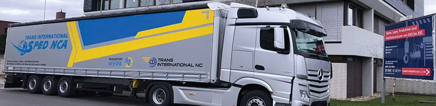 Trans International Sped NCA - Transport rutier, intern si international de marfa, Bucuresti Logo