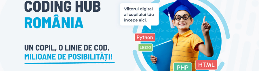 Coding Hub - cursuri programare, robotica Bucuresti Logo