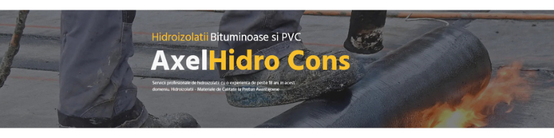 Axel Hidro Cons - Hidroizolatii Bituminoase si PVC Logo