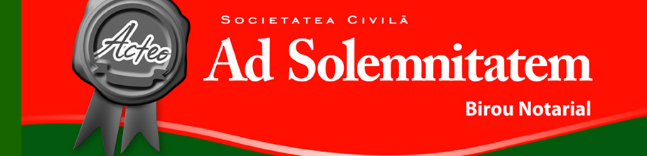 Ad Solemnitatem - Societate Profesionala Notariala Bucuresti Logo