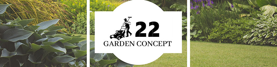 22 Garden Concept - Intretinere gradini, gazon Logo