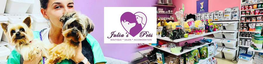 Julia's Pets - Pet Salon, Pet Shop, Farmacie veterinara Bucuresti Logo