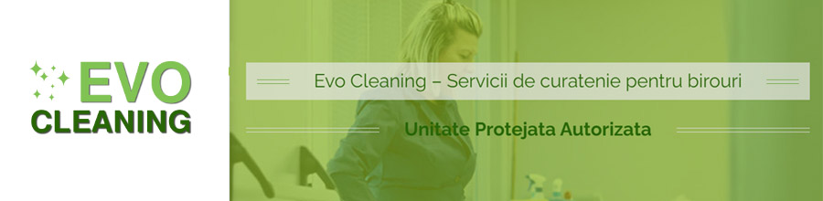Evo Cleaning - Servicii complete curatenie birouri Bucuresti Logo