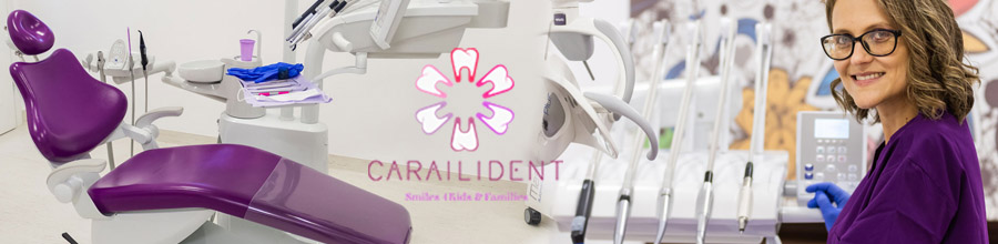 Carailident by Dr. Ilici Roxana Romanita - Cabinet Stomatologic pentru copii si adulti Logo
