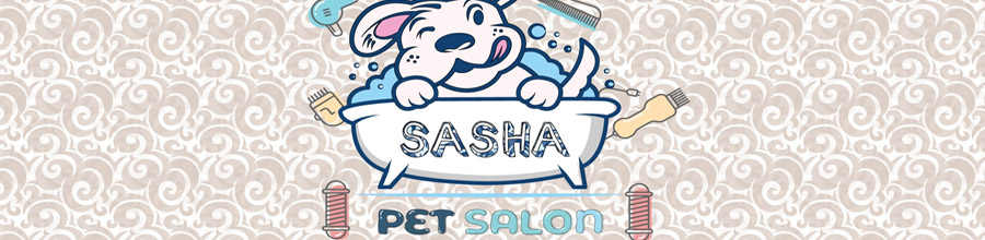 Sasha Pet Salon - Cosmetica animale companie Logo