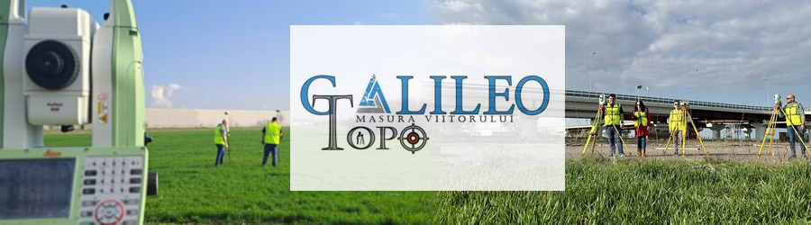 Galileo Topo - Servicii complete topografie si cadastru Logo