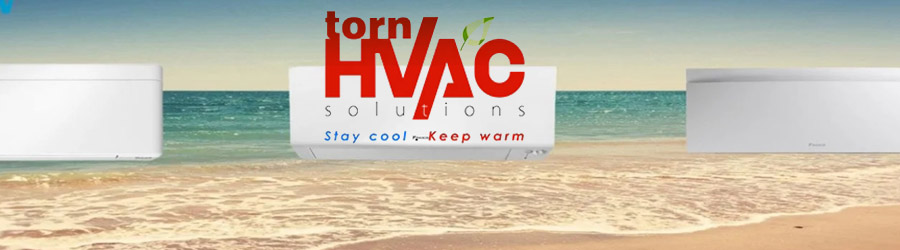 Torn Hvac Solutions, climatizare Logo