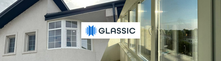 Glassic - Comercializare si montaj tamplarie PVC si geam termopan, Bucuresti si Ilfov Logo