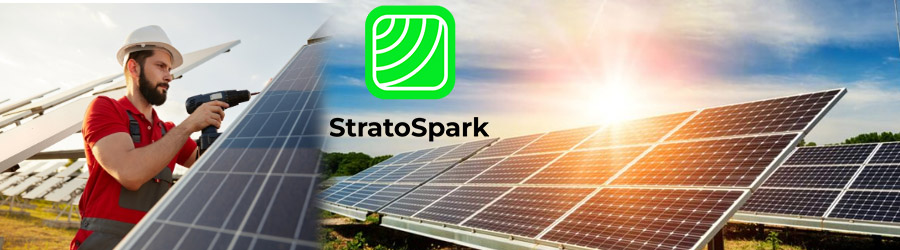 StratoSpark - Proiectare, executare instalatii electrice, sisteme fotovoltaice Logo