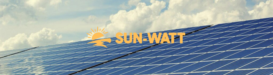 Sun Watt - tehnologie fotovoltaica Logo