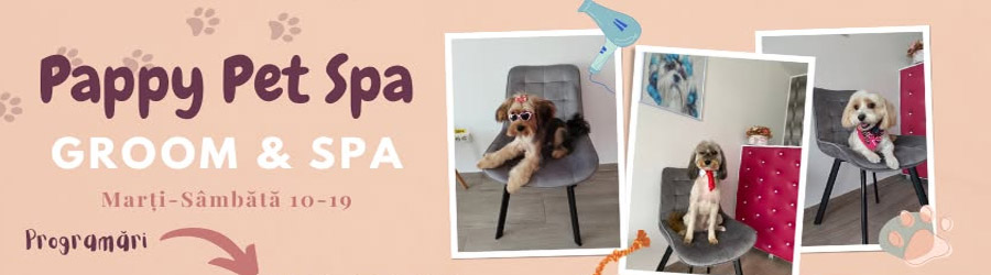 Pappy Pet Spa - Salon Cosmetica animale Balotesti Logo