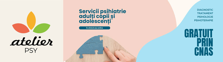 Clinica Atelier PSY - Psihoterapie, Psihiatrie, Dezvoltare Personala Bucuresti Logo