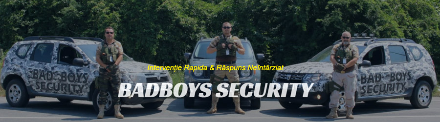 Bad Boys Security - Agentie de paza si protectie, Bucuresti Logo