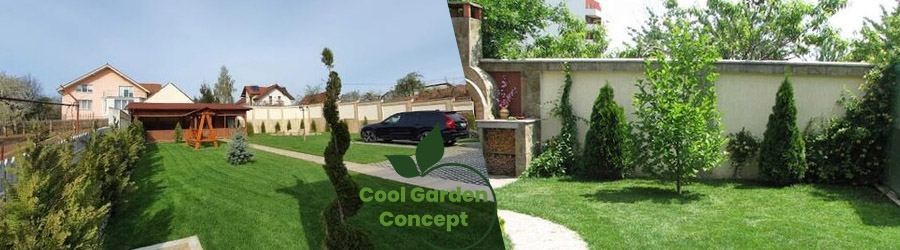 Cool Garden Concept - Amenajare, intretinere spatii verzi Logo