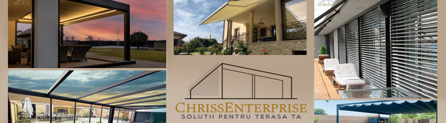 Chriss Enterprise - Sisteme de umbrire si inchideri terase Logo