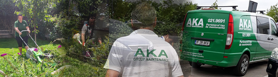 AKA Group Maintenance - Curatenie, menaj gradina si asistenta pentru instalatii electro-sanitare, Otopeni Logo