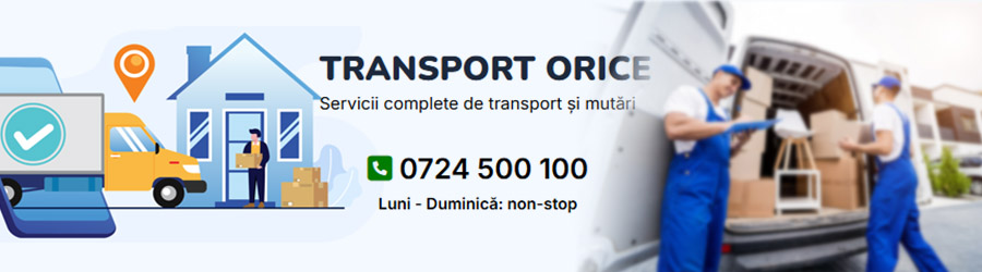 Transport orice, Bucuresti si in toata tara Logo
