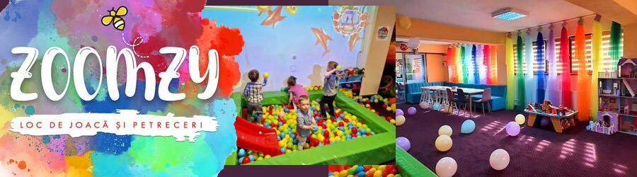 Zoomzy Play Club - Locatie petreceri copii Bucuresti Logo