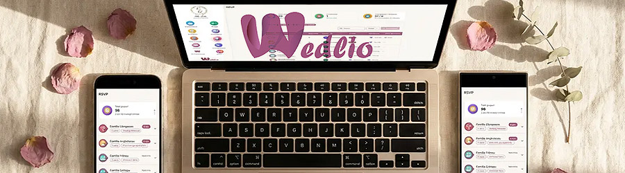 Wedlio.app - platforma de organizare a nuntii all-in one Logo