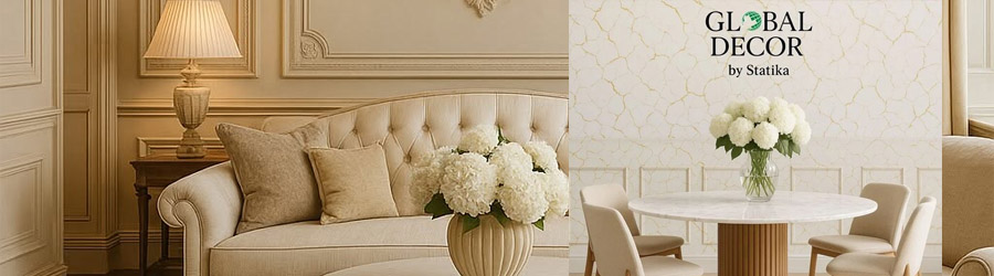 GlobalDecor by Statika - Panouri decorative, riflaje, baghete si parchet SPC premium Logo