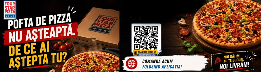 Four Star Pizza Ploiesti Logo