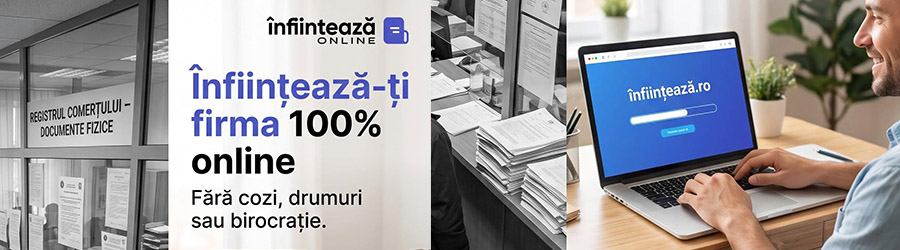 Infiintari firme, modificari si gazduire sediu social Logo