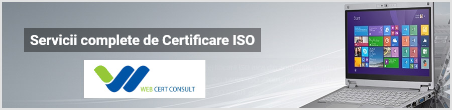 WEB CERT CONSULT Certificare ISO - servicii complete Logo