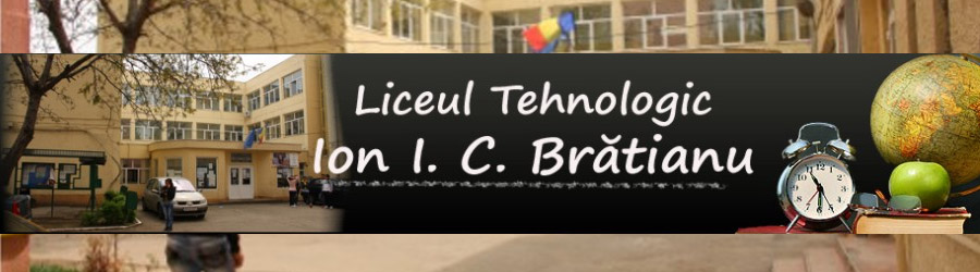 Ion I.C. Bratianu, Liceu Tehnologic - Bucuresti Logo