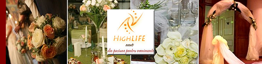 High Life Events, de organizare de nunti - Iasi Logo