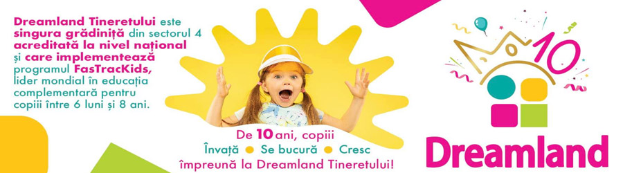 Dreamland - Gradinita Bucuresti Logo