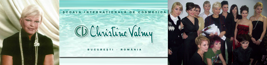 Christine Valmy - Scoala Internationala de Cosmetica Logo